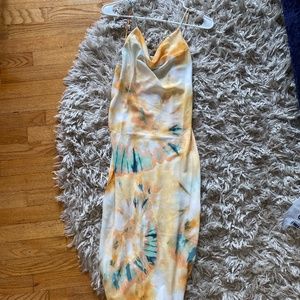 Tie Dye Midi Dress